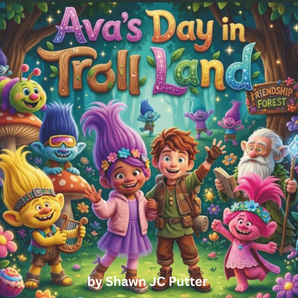 Ava's Day in Troll Land: A short Story for Kids