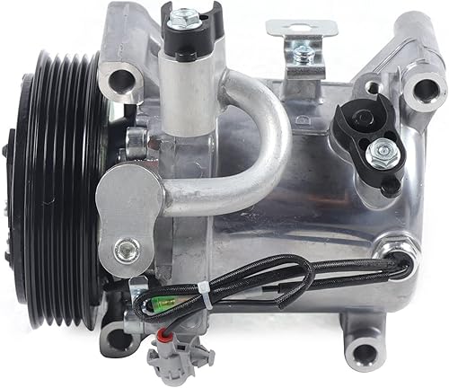 Miniatura 2 de Compresores de aire acondicionado, Compresor de AC con embrague para 2007 2008 2009Suzuki SX4 todos los modelos - 9520080JA0 (Stock de EE. UU.)