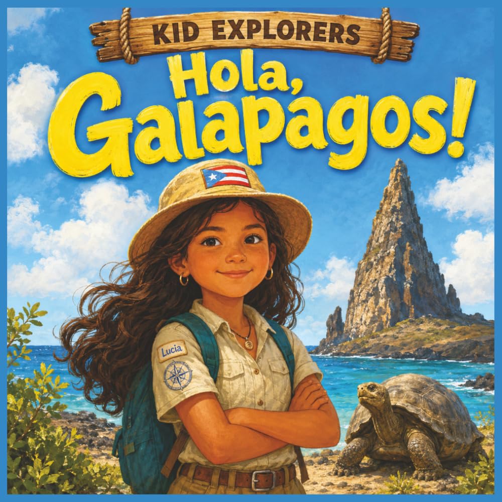Kid Explorers: Hola, Galápagos!: Wild Islands, Giant Tortoises, Volcanoes, and Amazing Animal Adventures