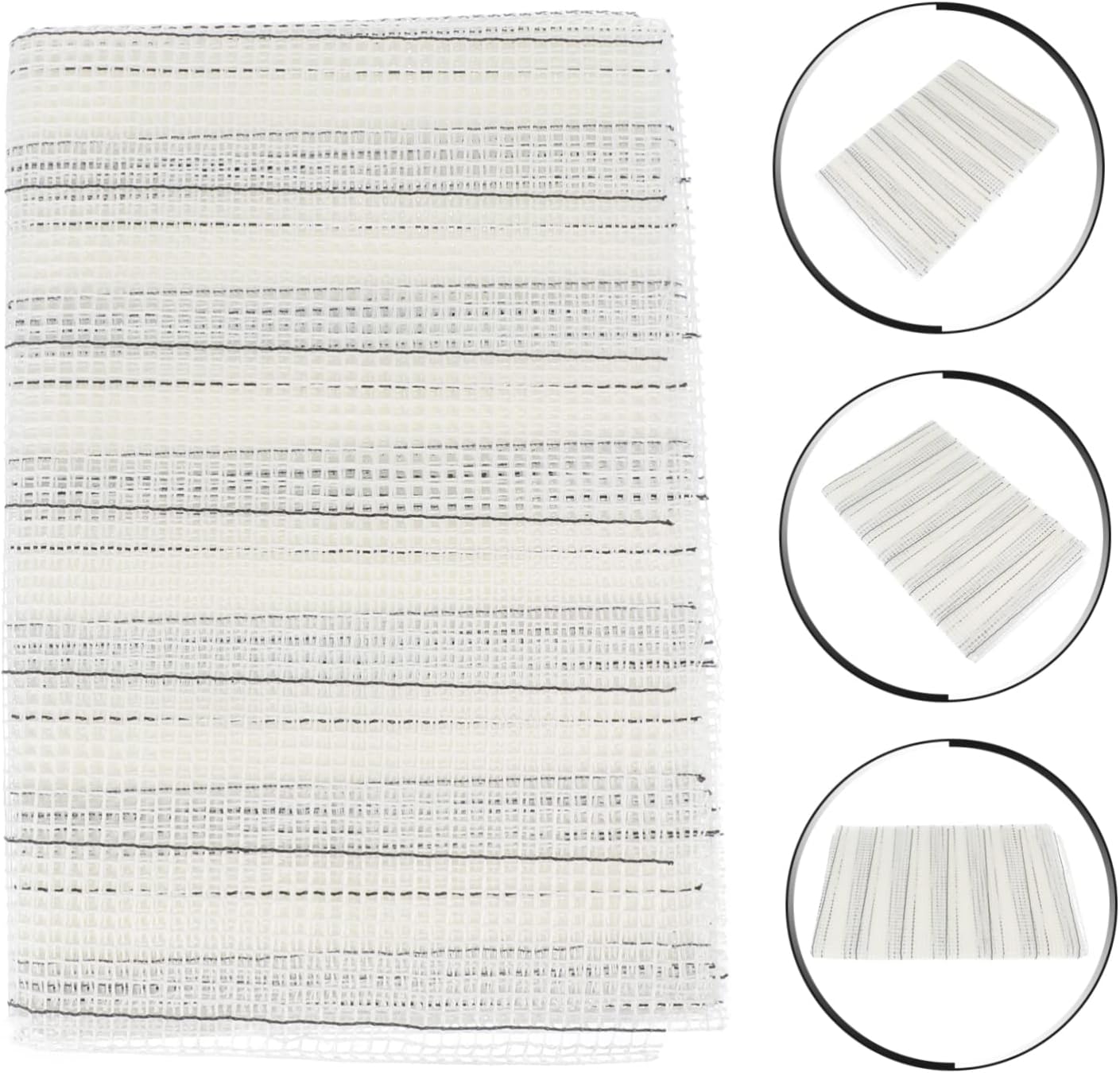 OHPHCALL DIY Mesh Rug Hooking Material Latch Hook Mesh for Embroidery Crafts Decor