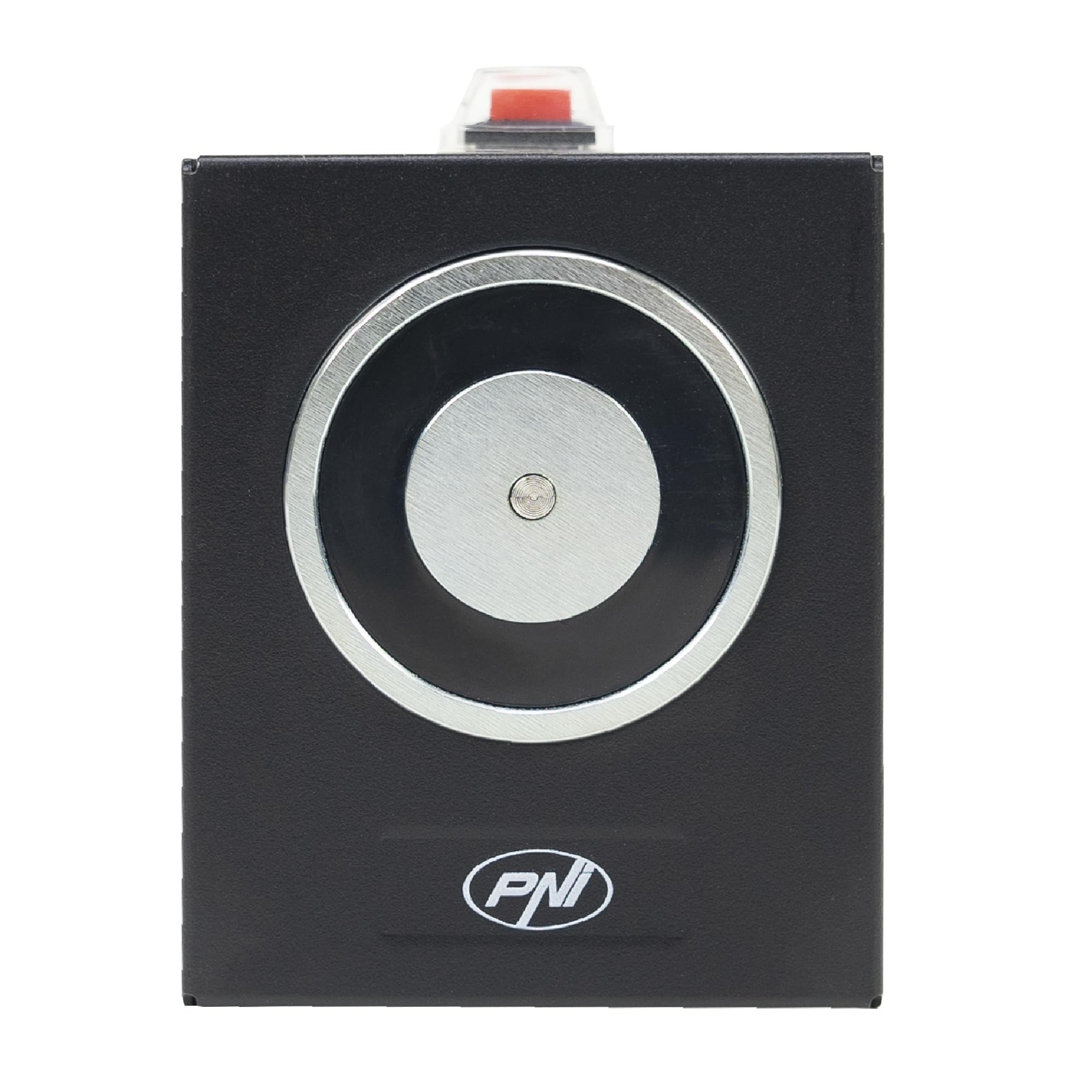 Electroimán PNI EM50KG 50 kg 12/24 V montaje en pared negro