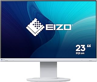 EIZO FlexScan EV2360-WT LED display 57.1 cm (22.5") 1920 x 1200 pixels WUXGA White FlexScan EV2360-WT, 57.1 cm (22.5"), 1920 x 1200 pixels, WUXGA, LED, 5 ms, White