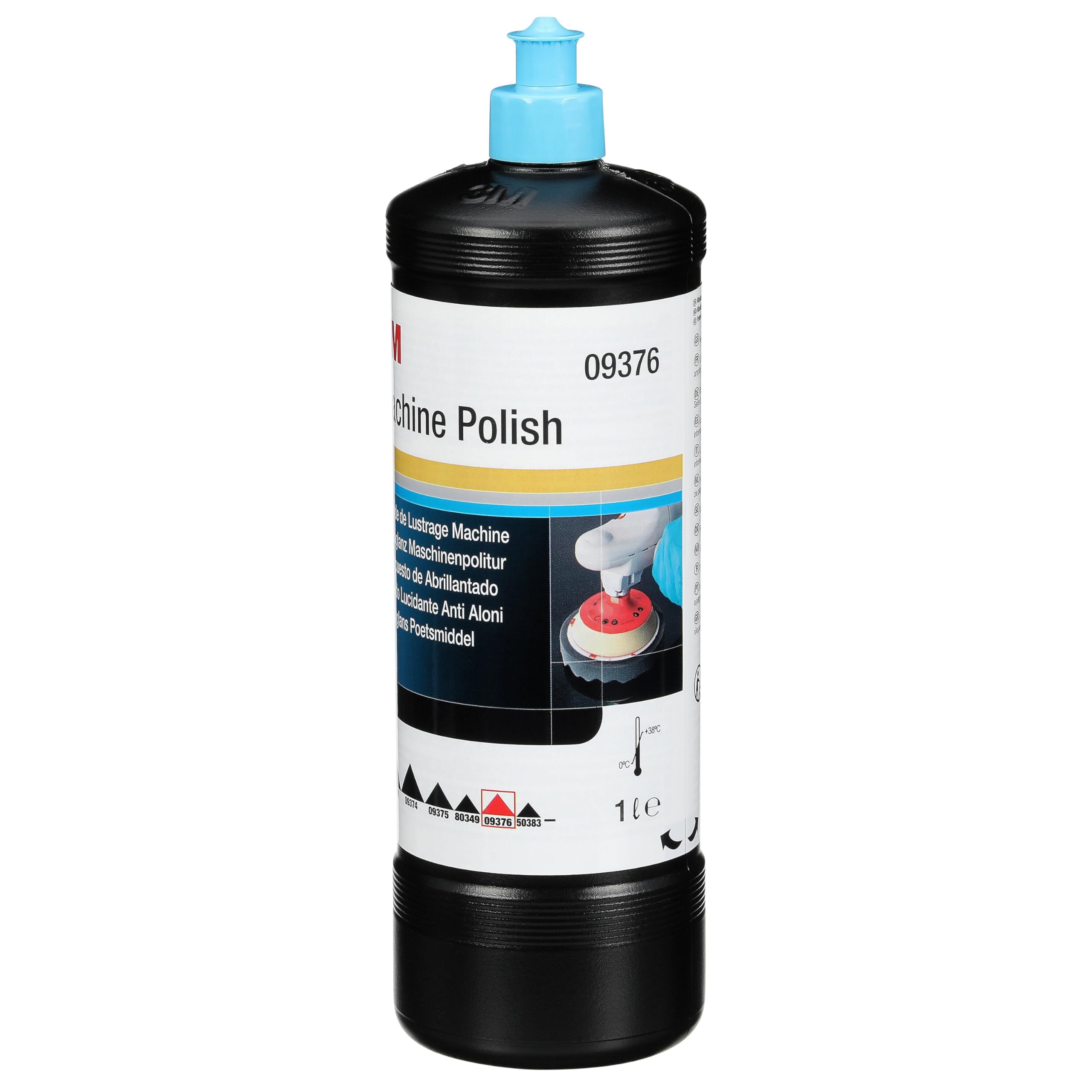 3M Machine Polish 09376 - Liquido Lucidante Polish per Auto, 1 Litro