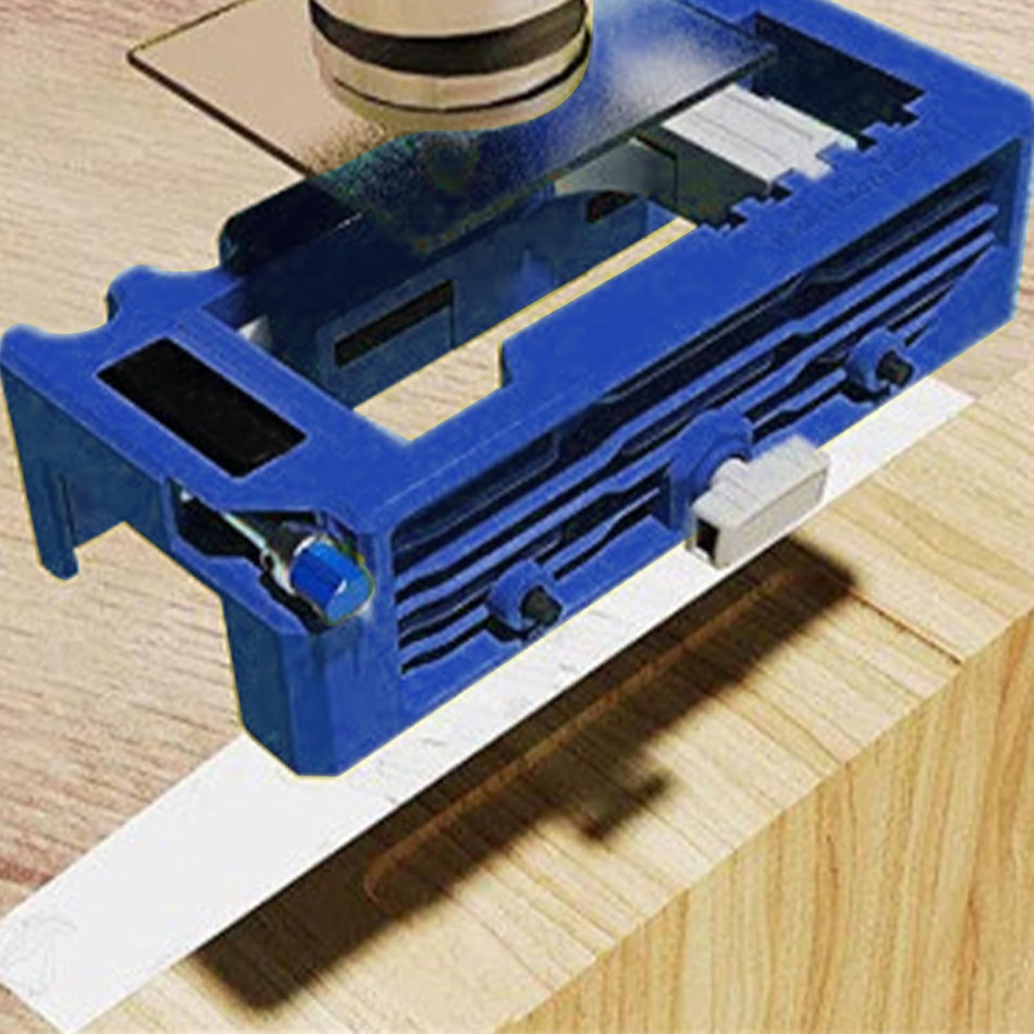 Door Hinge Mortiser | Template Hinge Jig Router Door Latch Installation Kit,Adjustable Power Tool Chiseling Mortiser for Home