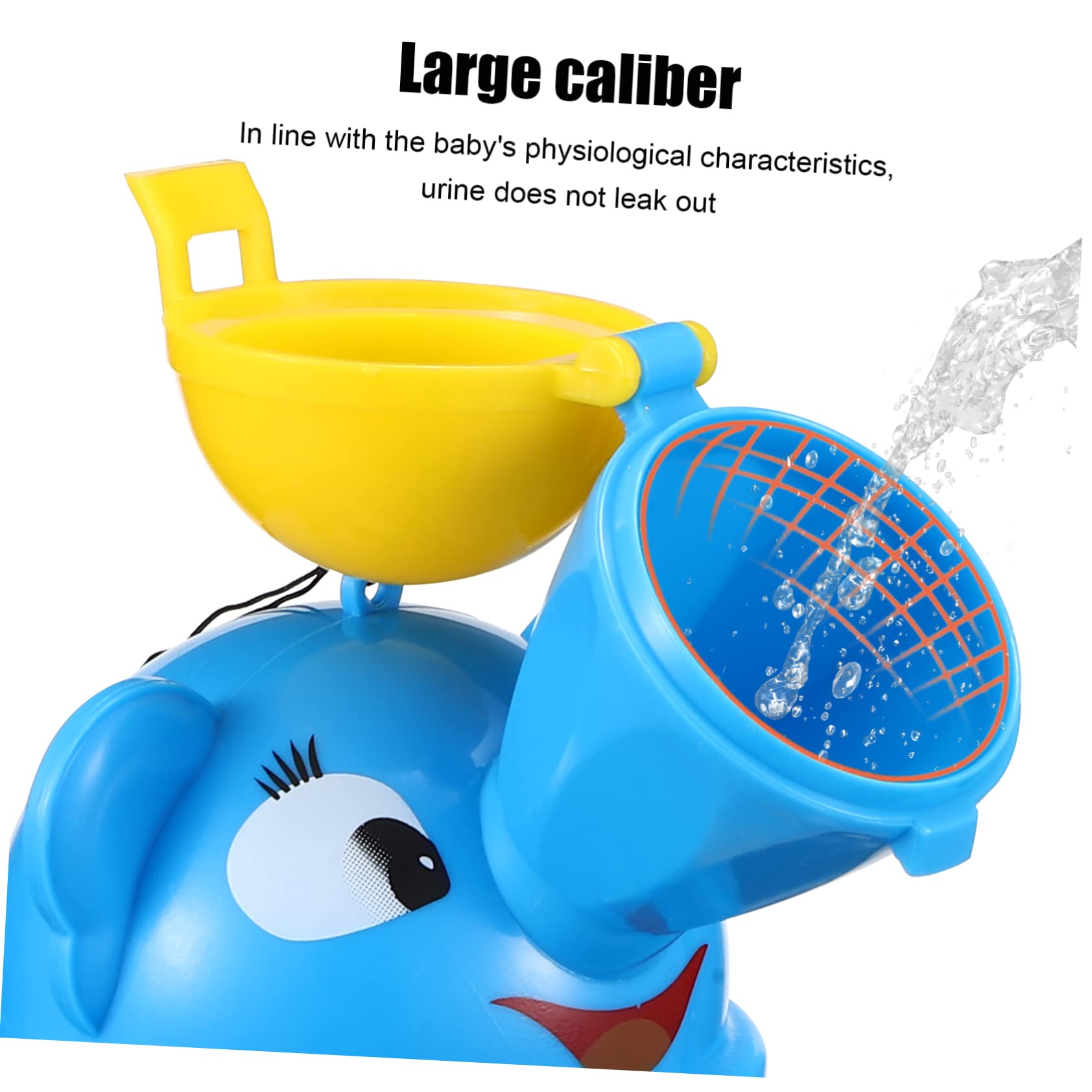 KOMBIUDA Boys Portable Urinal Toddler Training Potty Easy to Carry Emergency Travel Potty Leakproof for Kids Random Color