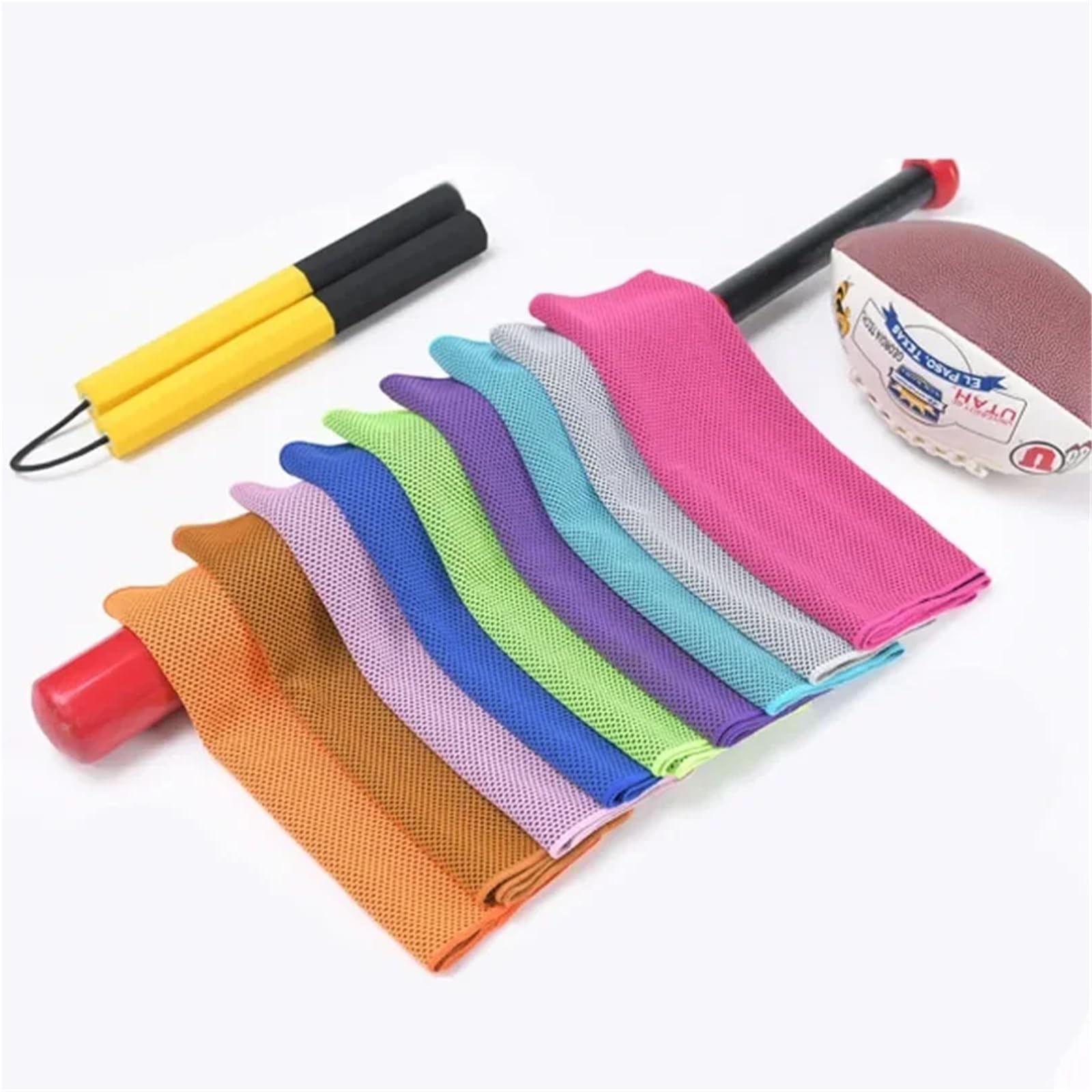 Toalla Refrigerante Toalla Deportiva refrescante de Microfibra, Toalla enfriamiento instantáneo for Gimnasio, natación, Yoga, Correr, 30 x 90 cm, Secado rápido, paño
