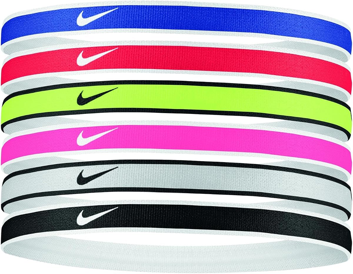 Nike Swoosh Ladies Headbands 6 Pack