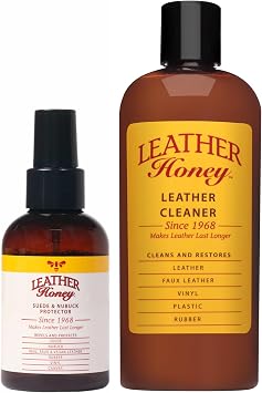 Leather Honey Suede Protector & 8oz Cleaner