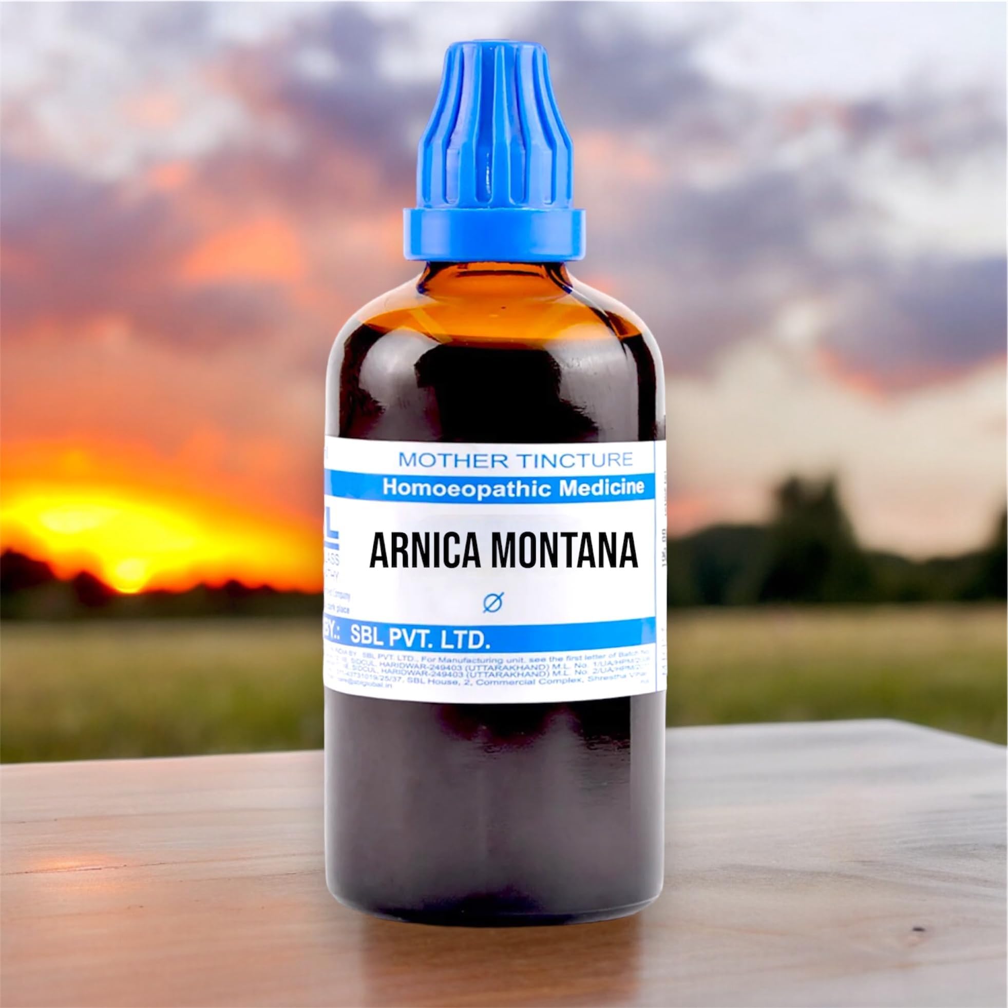 medaq-61 Arnica Montana Q Mother Tincture - 100ml BIG Size Bottle