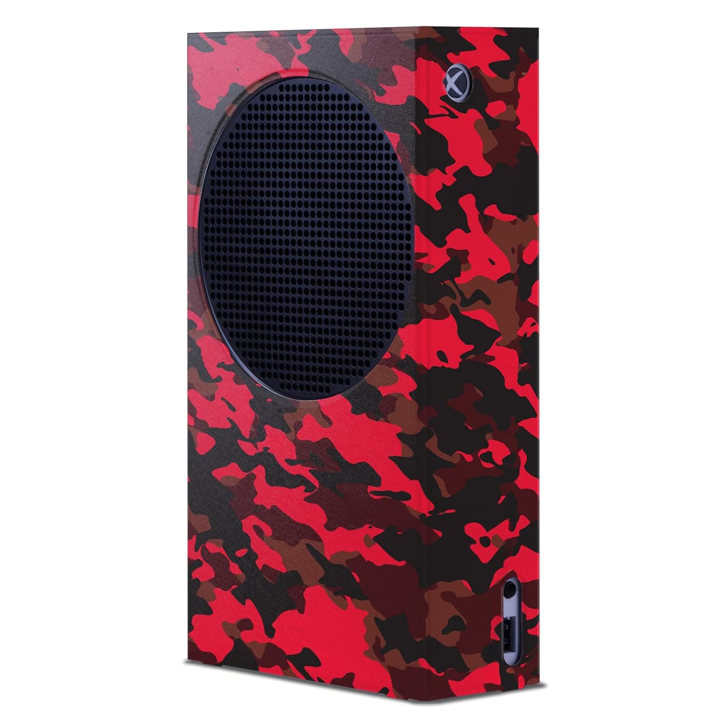 Head Case Designs Red Camo Camouflage Game Console Wrap Case Cover Compatible With Xbox Series S Console Head Case Designs Red Camo Camouflage Game Console Wrap Case Cover Compatible With Xbox Series S Console