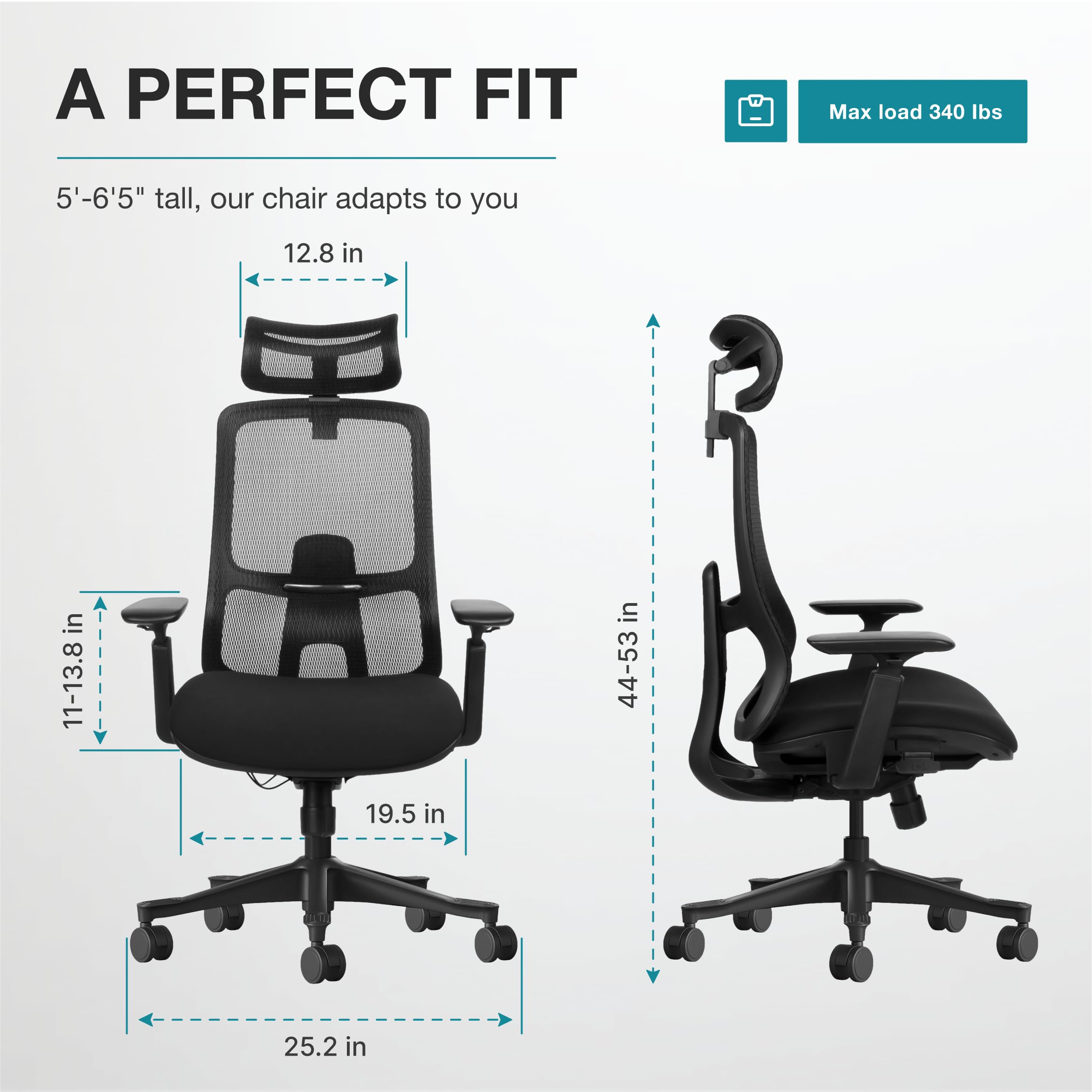 Takumi Ergonomic Office Chair Reclining High Back Mesh Chair