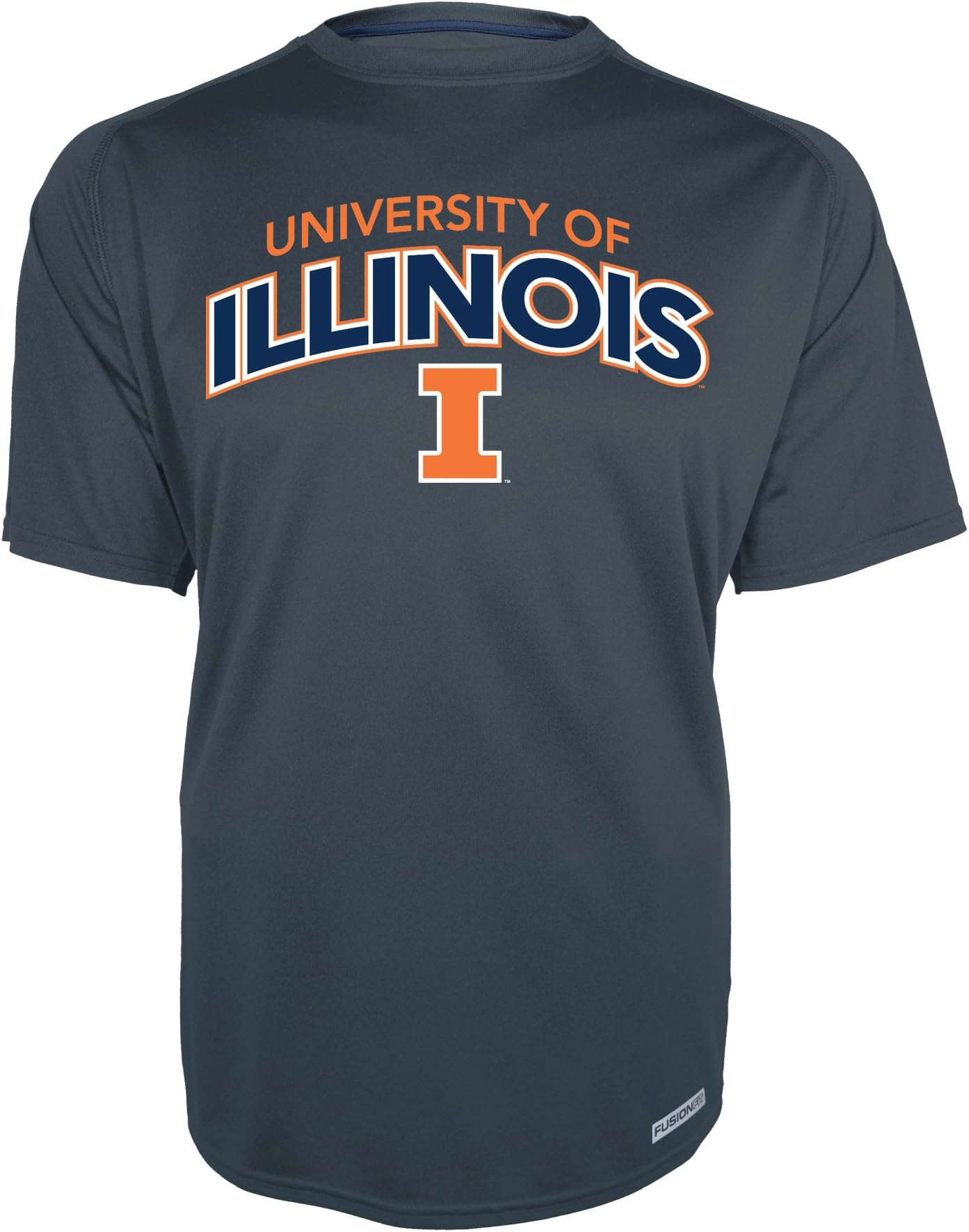 NCAA Men's Illinois Illini Men's P004786-CH008 Short Sleeve Crew RA Jersey