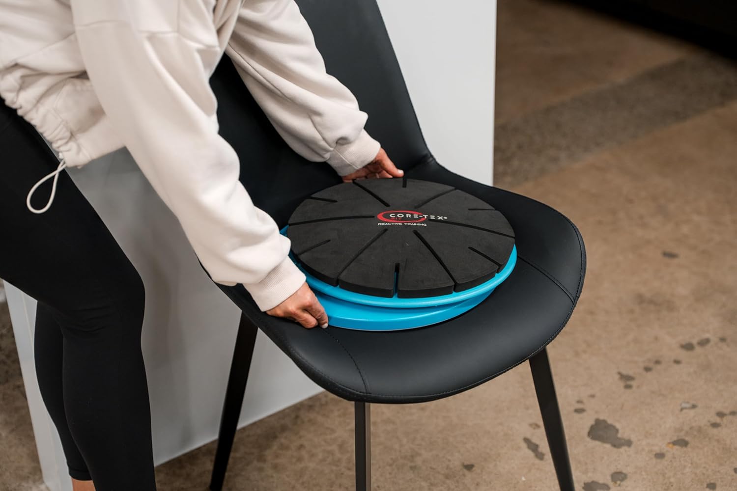 Core-Tex Sit Dynamic Seating for Lower Back and Core Mobility, Strength, Posture and Pain Relief for Home, Work and Travel