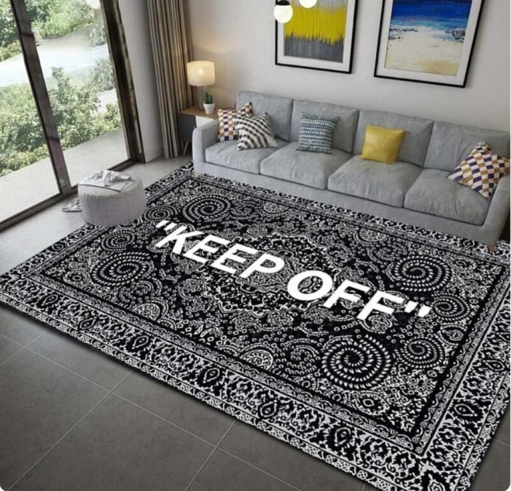 Tapis de canapé 120x160cm anti-bruit pour sol de salon et couloir