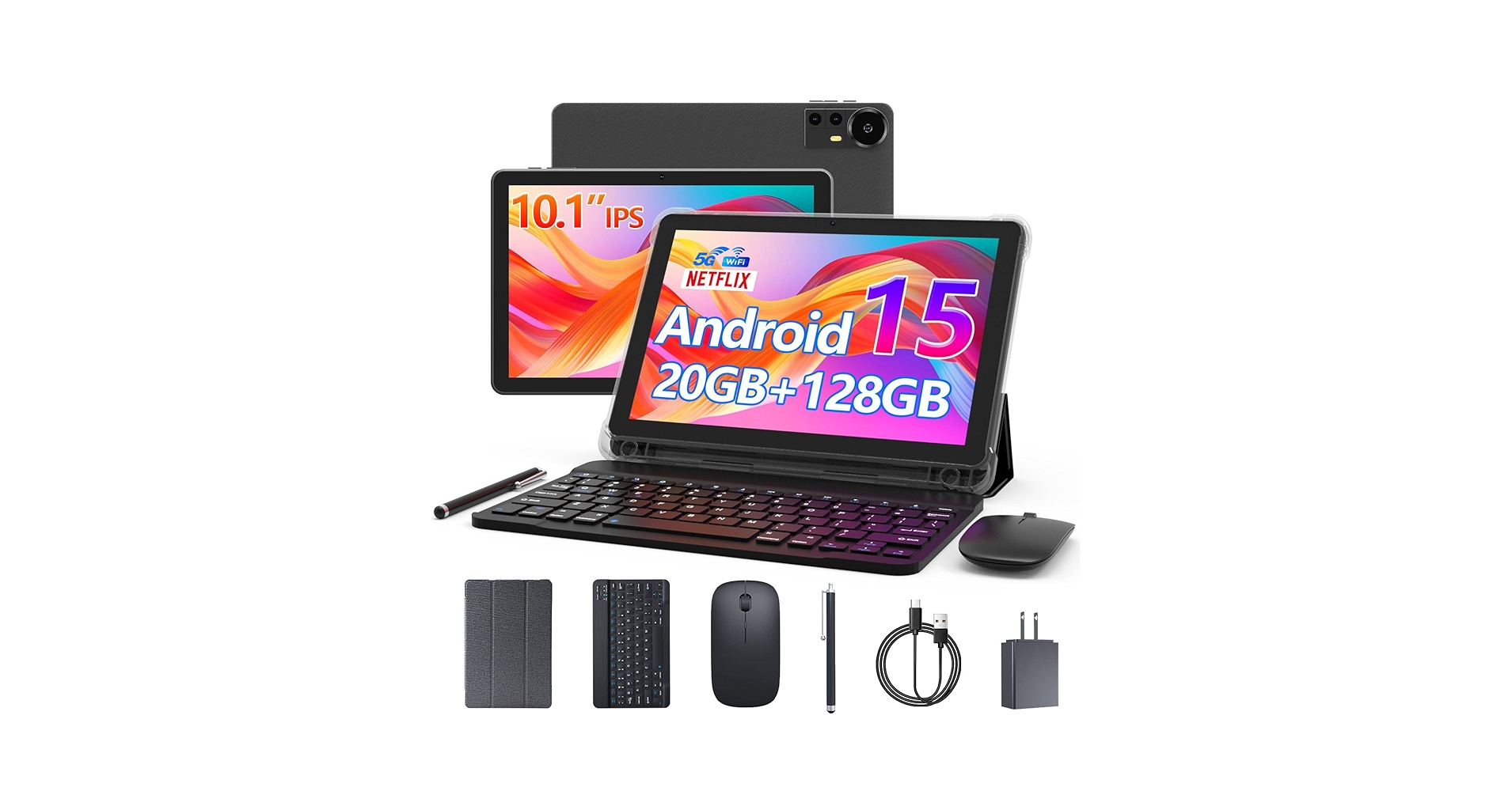 Amazon.com : Android 15 Tablet 10 Inch, 20GB RAM+128GB ROM