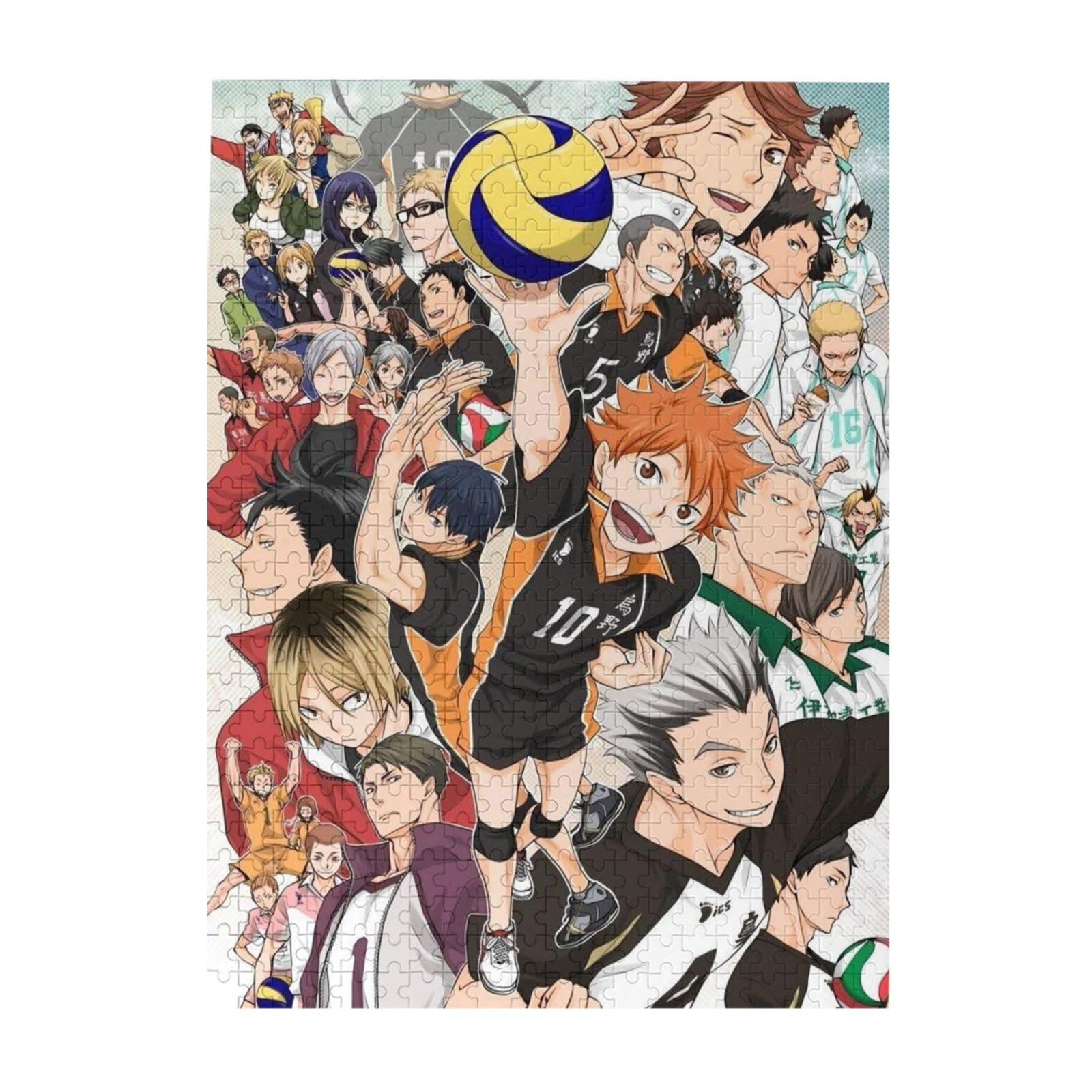 Amazon | ハイキュー!! Haikyu!! ジグソーパズル 木製 500ピース