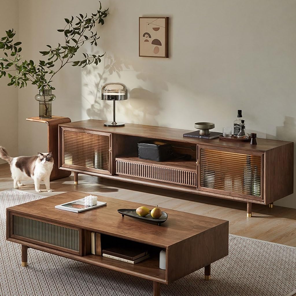 ♫テレビボート２drower TV cabinet Amazon.com: MACIUM Entertainment TV Cabinet Modern TV Stand with 2
