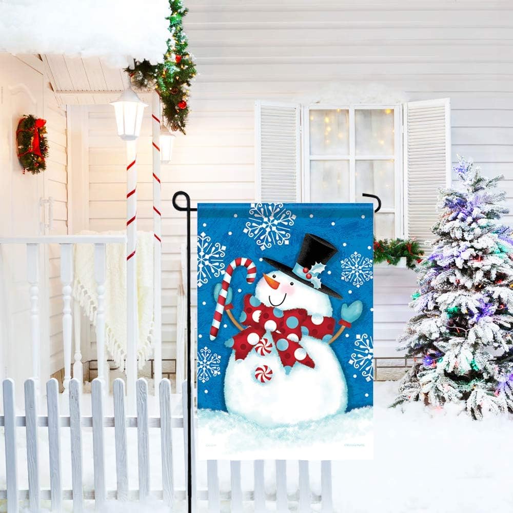 Garden Flag Holder Stand, Yard Flag Pole Bracket, Banner Holder with Clips for House, Porch, Outside