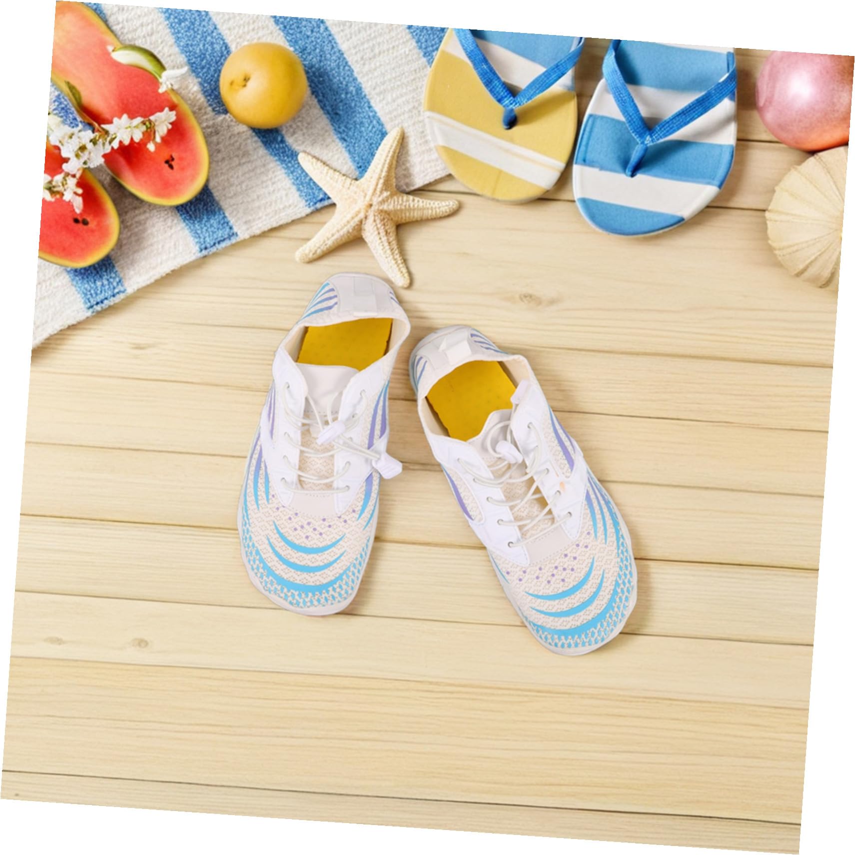 Healeved Barfuß Wasserschuhe für Herren und Damen rutschfeste Schnell Trocknende Aqua Schuhe Atmungsaktive Wassersocken für Pool Strand Wandern Fluss