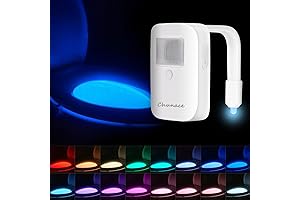 Chunace Rechargeable Motion Activated Toilet Night Light