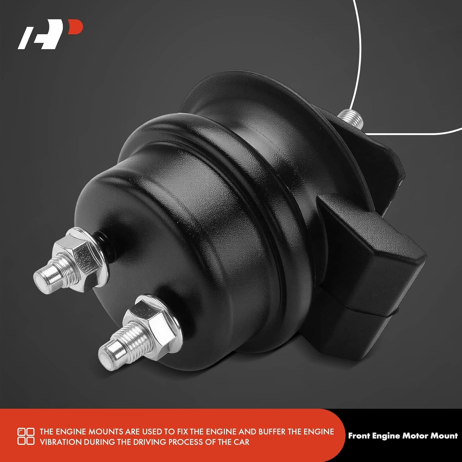 A-Premium Front Engine Motor Mount Compatible with Lexus GS400 1998-2000 4.0L, GS430 2001-2005 4.3L, SC430 2002-2010 4.3L