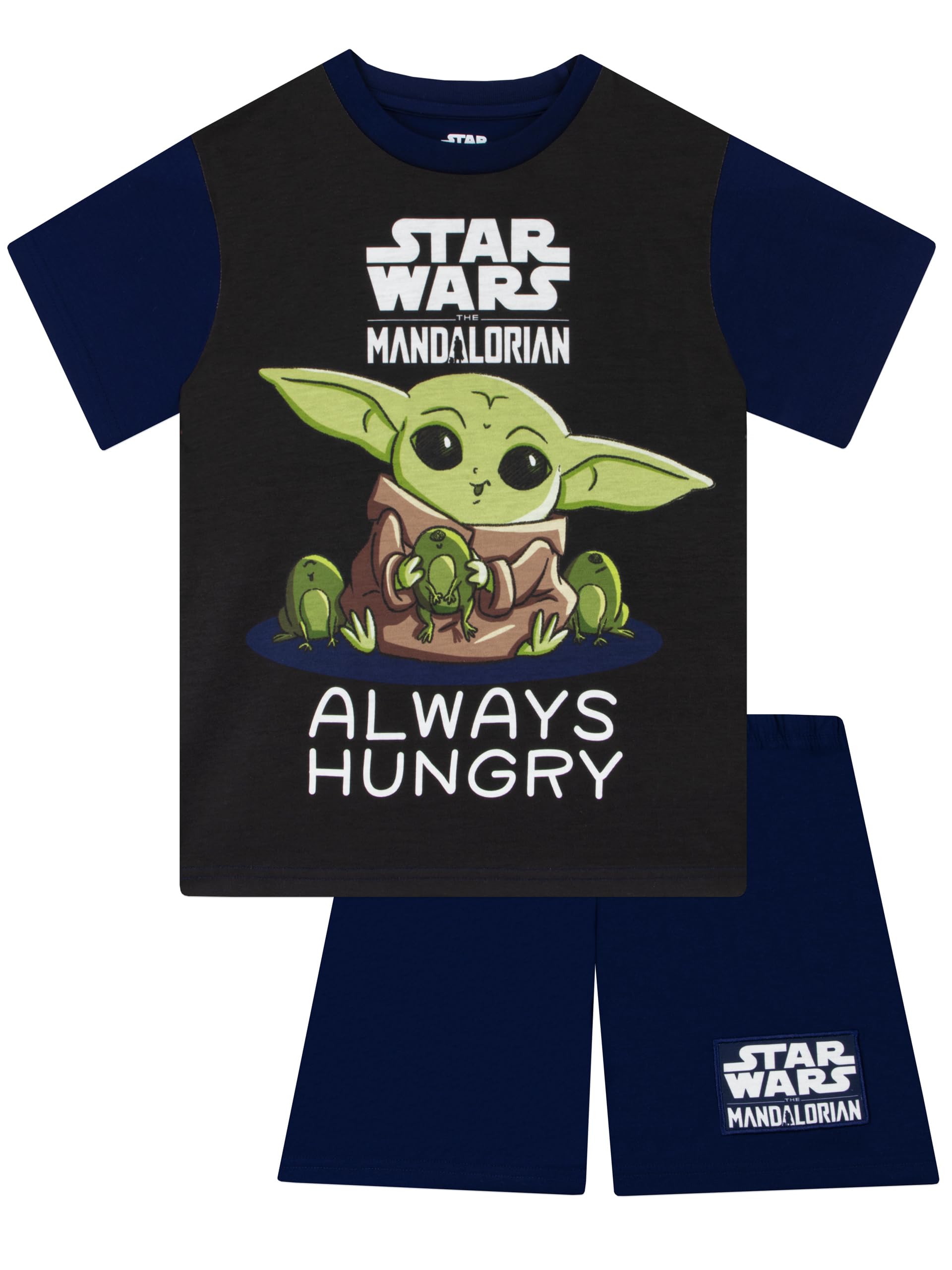 Star Wars Grogu Short Sleeve Pyjamas - Blue - Infant - 5-6 Years