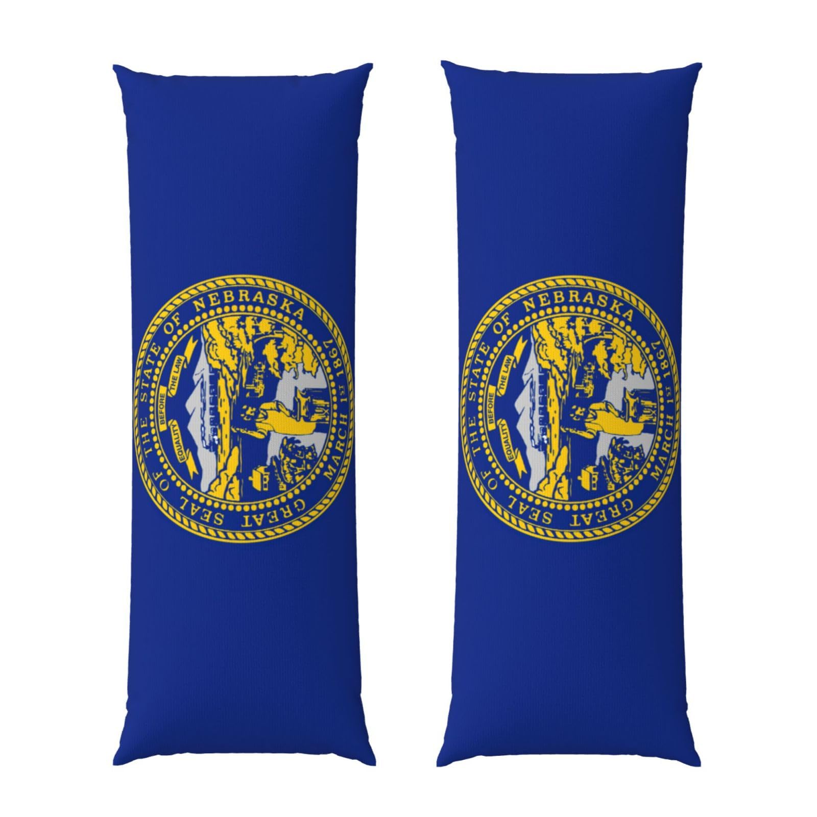 Housse de coussin Nebraska 50x137 cm pour protéger un oreiller de corps