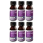 De La Cruz Gentian Violet - Violeta de Genciana 1% First Aid Antiseptic for cuts, scrapes and Burns, 1 FL OZ (6 Bottles)