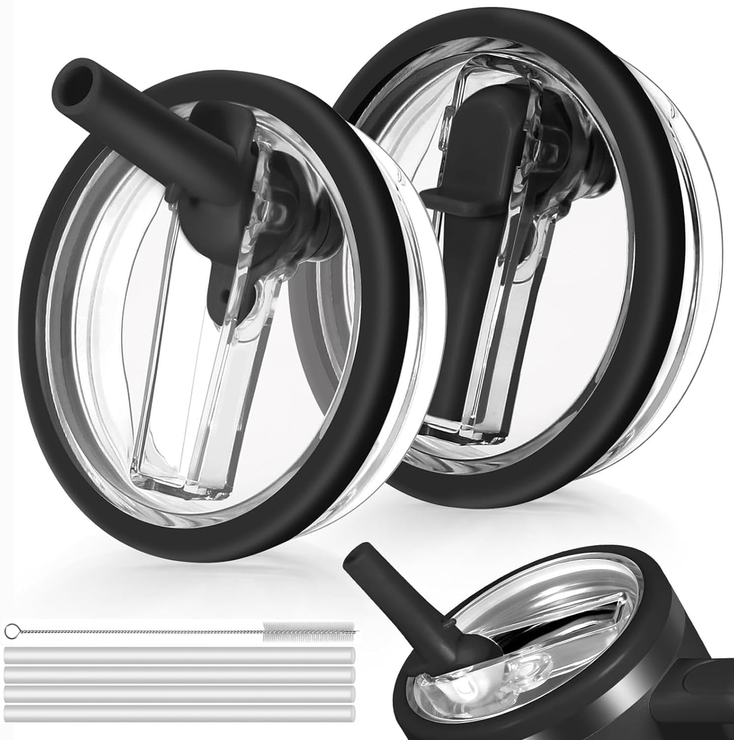 Tapa de repuesto de 40 onzas Stanley H2.0 accesorios cubierta de paja 2 uds