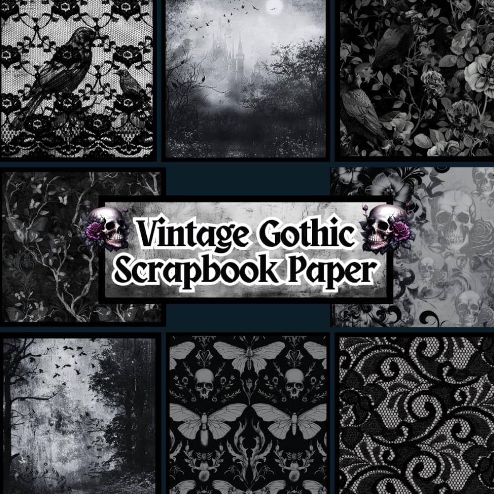 POPペローナ　GOTHIC Amazon.com: Gothic Stationary Journal Paper Pack - EZ