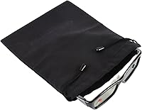 Vista 5 de Paquete de 8 bolsas de almacenamiento para gafas eD 3D, estuche negro STEALTH compatible con gafas Samsung 3D y todos los demás lentes 3D activos