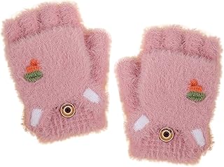 Akgukrseh Baby,Clothing,Baby Boys 0-24m,Accessories,Gloves & Mittens Kid Glove Winter Boy Toddler Infant Soft Convertible Flip Top Fleece Cartoon Gloves Kids Baby Boys Girls Winter Warm Knit Fingerless Mitten