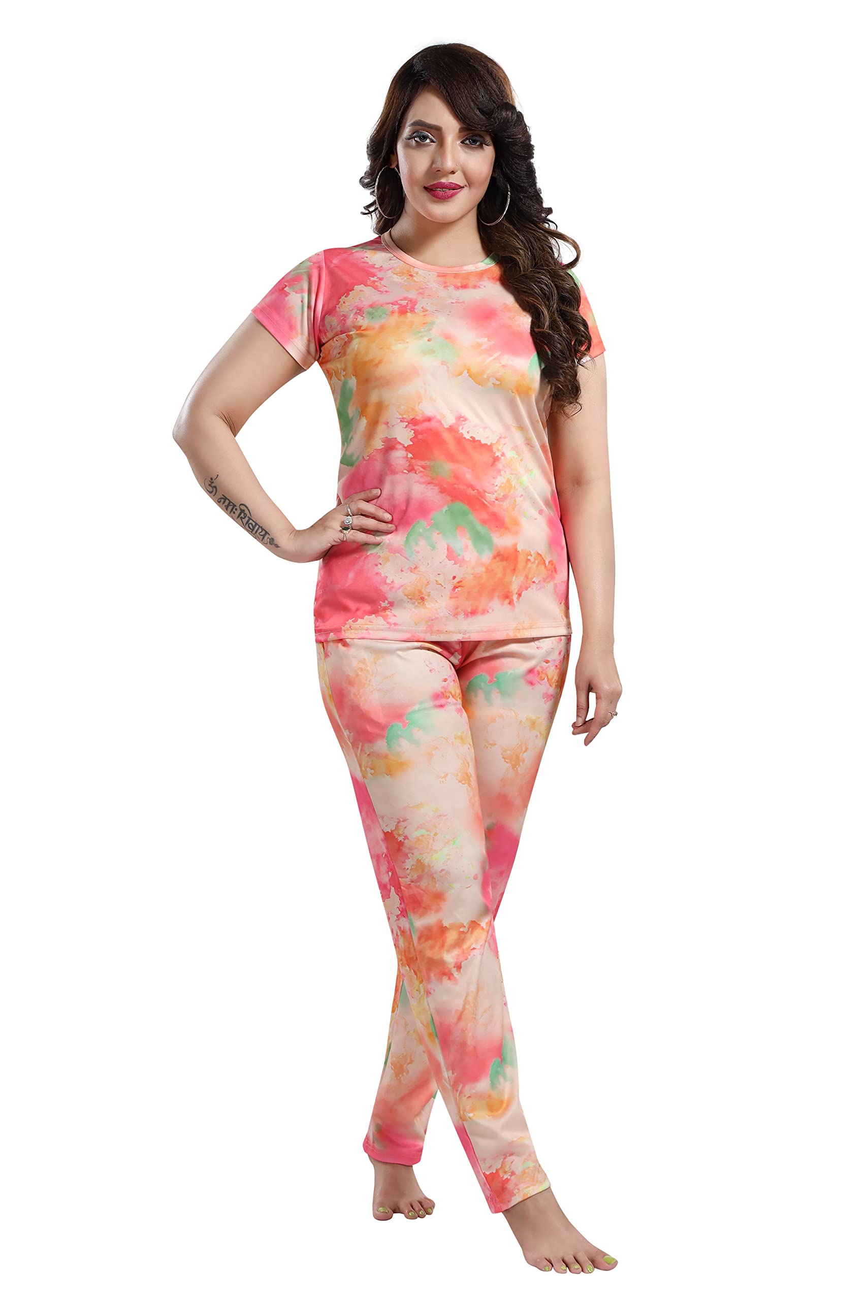 G4Girl Smart-Fit Night Suit Set for Women's/Girl's (LV2)