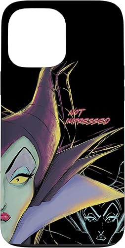 Funda para iPhone 13 Pro Max Disney Villains Maléfica No Impressed Halloween