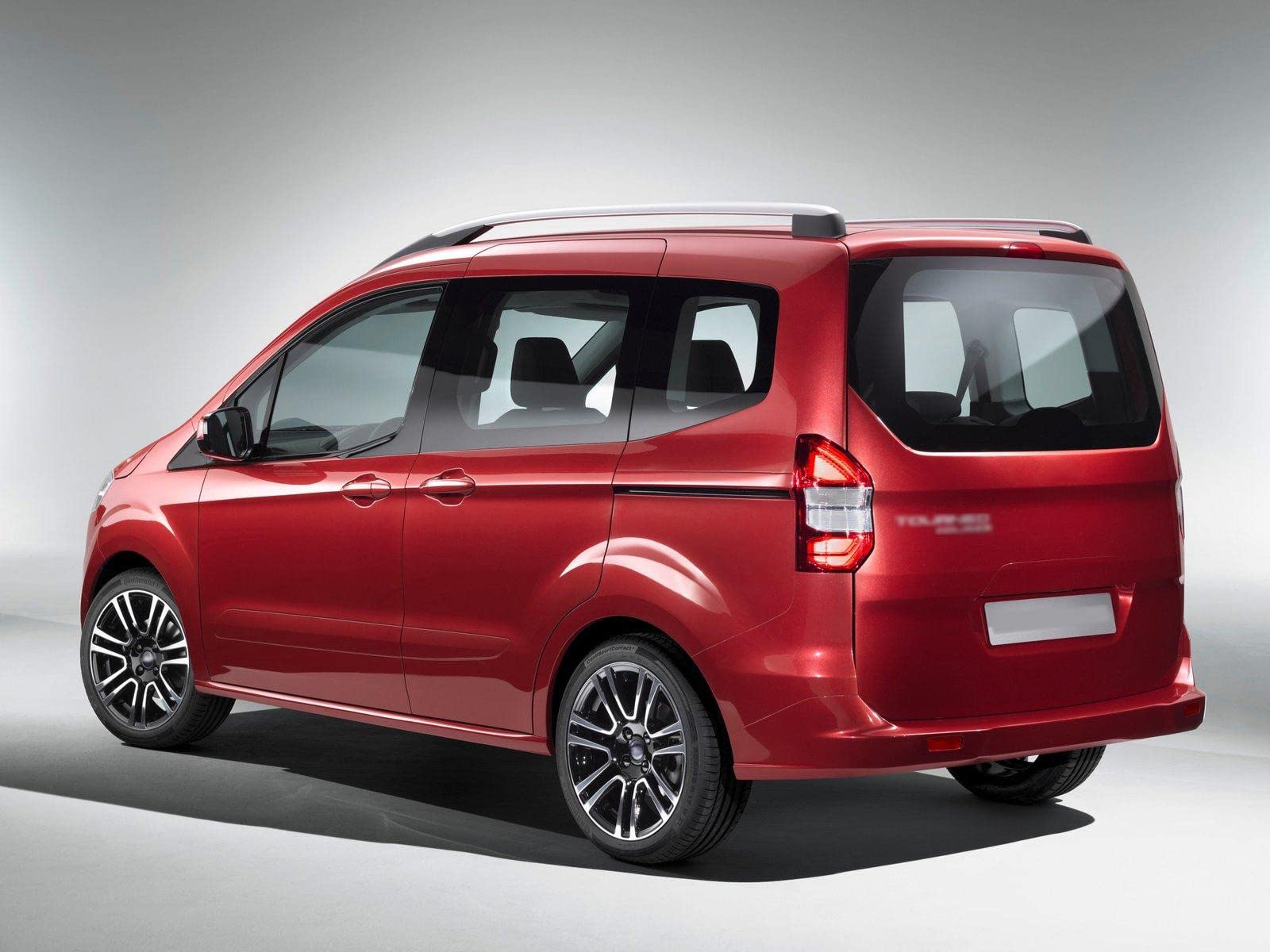 Vetro Specchietto Retrovisore Riscaldato per Ford Tourneo/Transit Courier 2014-, Sinistro Destro Lato Esterno Specchio Piastra di Supporto Sostituzione Auto, Left-White