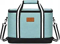 Bolsa Térmica 28L Grande – Alta Capacidade para Praia, Viagens e Passeios | Mantém Bebidas Geladas por Horas | Ideal para Família e Uso Prolongado | Resistente a água | Verde Ice