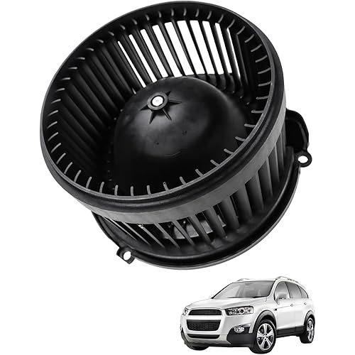 HVAC Blower Motor Fan Assembly Compatible with 2006-2017 Chevy Equinox, 2010-2017 GMC Terrain, Pontiac Torrent, Saturn Vue, Captiva Sport, Replaces 700211 15781505 - AC Heater Fan