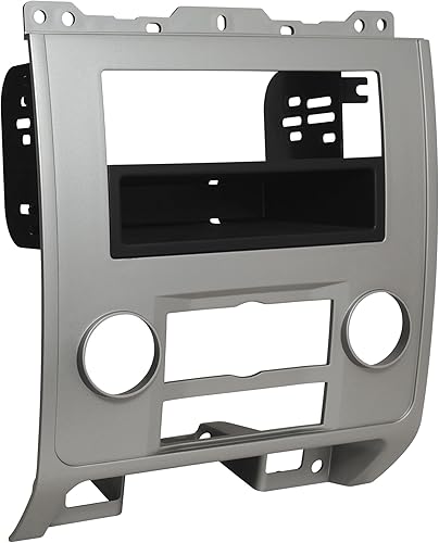 Miniatura 7 de Scosche FD1436B - Kit de instalación de radio de bolsillo doble o DIN individual con radio de bolsillo de almacenamiento, compatible con Ford y