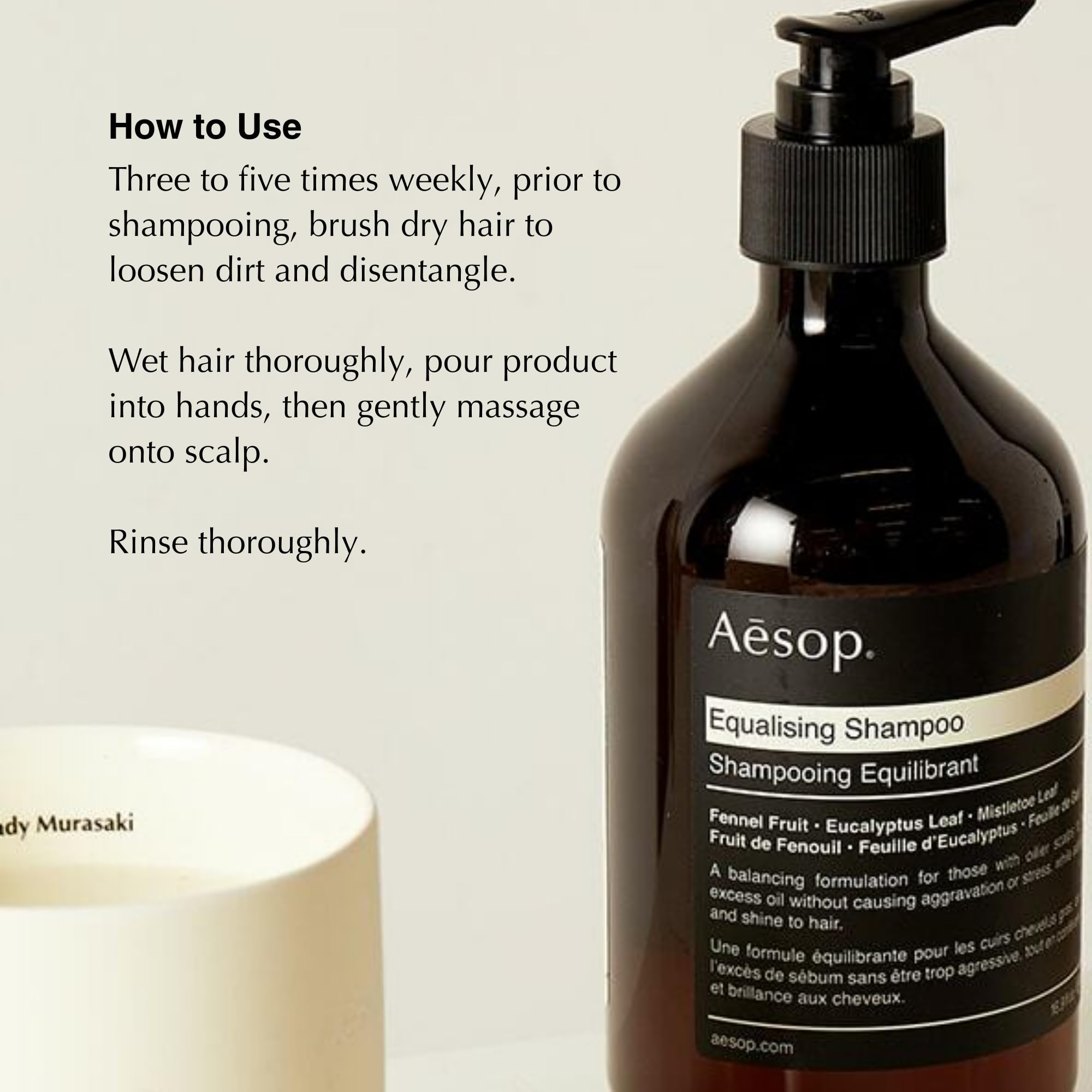Amazon.com : Aesop Equalising Shampoo – Balancing Shampoo for Oily