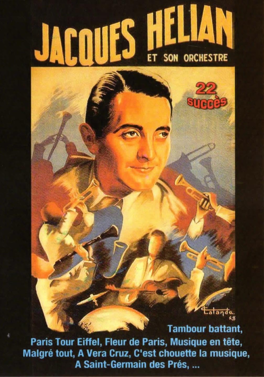 Jacques Hélian et son orchestre 22 succès DVD para tardes de nostalgia musical