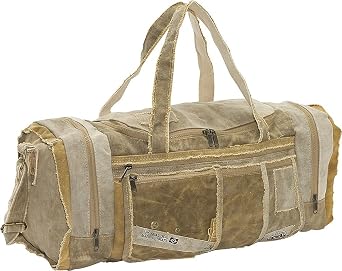 Real Brazil Deal Recife Tarp Duffle Bag, Handcrafted in Brazil