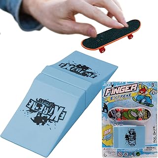 Rampa Skate | Kit Dedo Skatepark - Brinquedos criativos para os dedos, incluindo placas dedo e acessórios, presentes aniversário para crianças Pinnkl