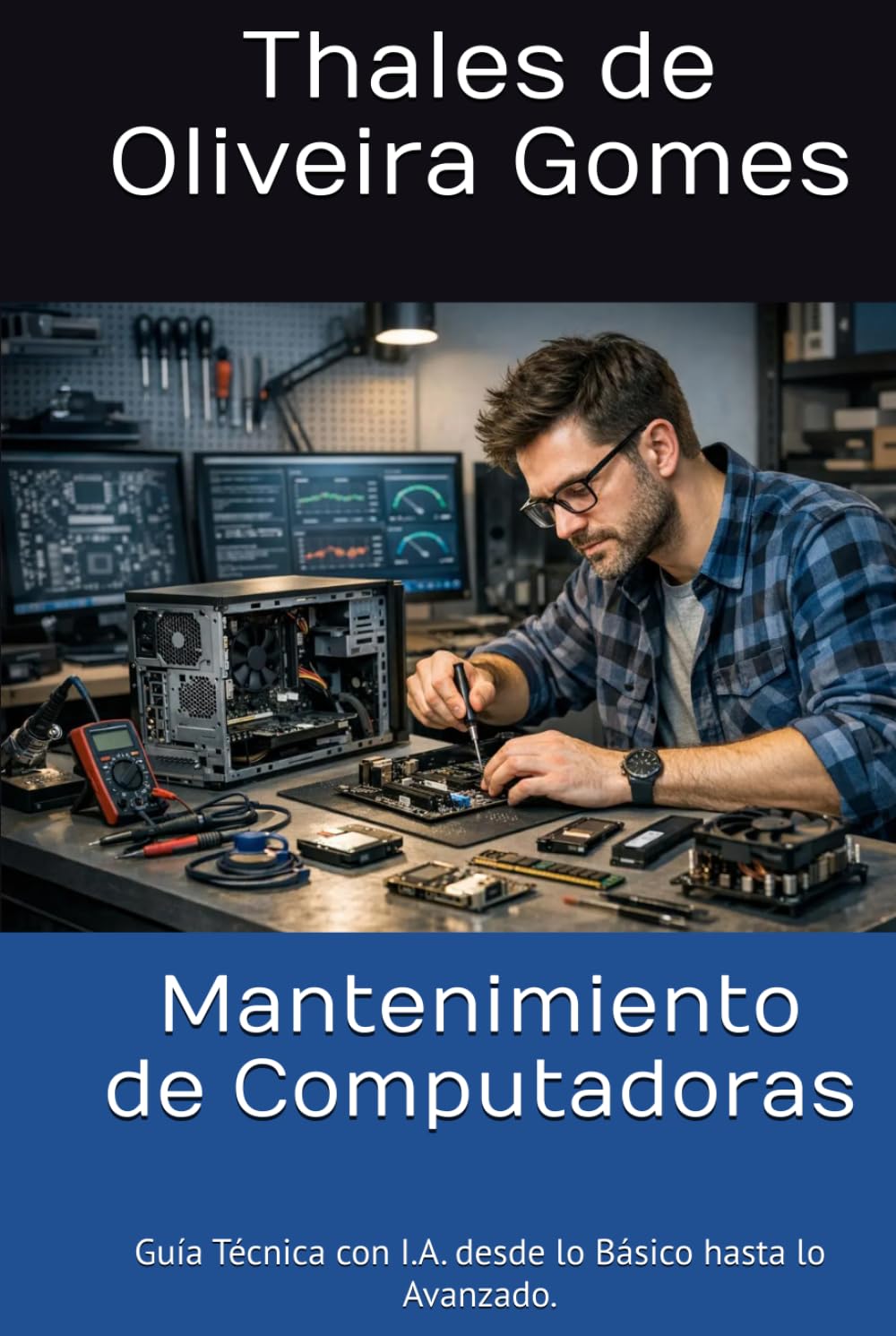 Mantenimiento de Computadoras: Guía Técnica con I.A. desde lo Básico hasta lo Avanzado.
