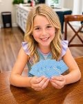 Jeux de cartes Hoyle pour les enfants 6 en 1 Paquet amusant – Mémoire, huit fous, vieille fille, aller poisson, slap Jack et matching