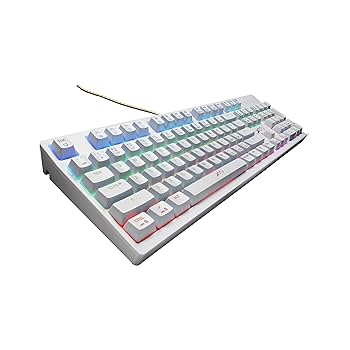 Amazon | Xtrfy K2 RGB ホワイト US メカニカル ゲーミング