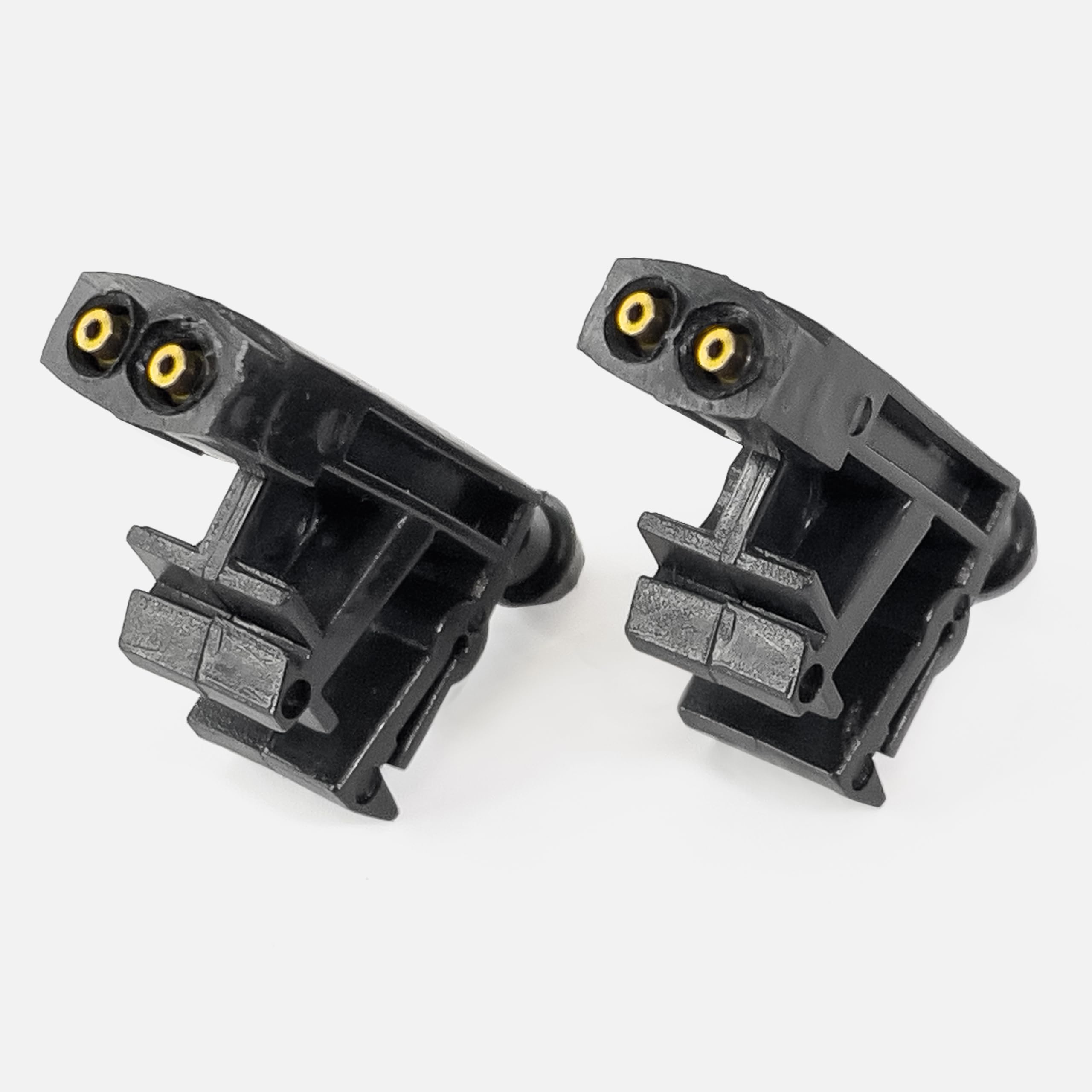 CLICKNFIT 2 sztuki dyszy do spryskiwaczy do spryskiwaczy do spryskiwaczy pasuje do Citroen Berlingo 1996-2016 / Peugeot Parner 1996-2016 6438A0 96084939