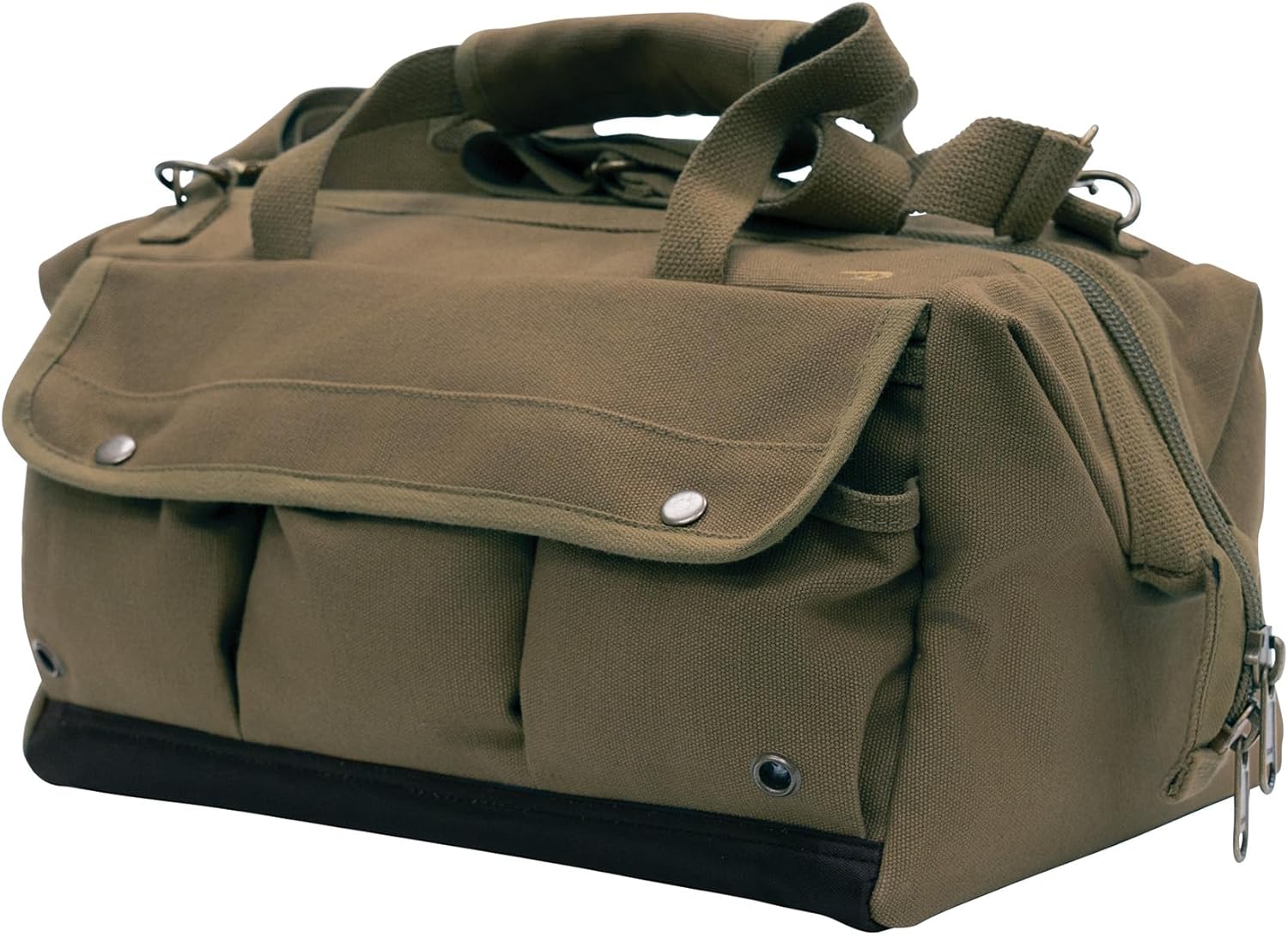 Rothco Renovator Tool Bag – 26 Tool Pocket Organizer – Heavy-Duty Canvas - Olive Drab