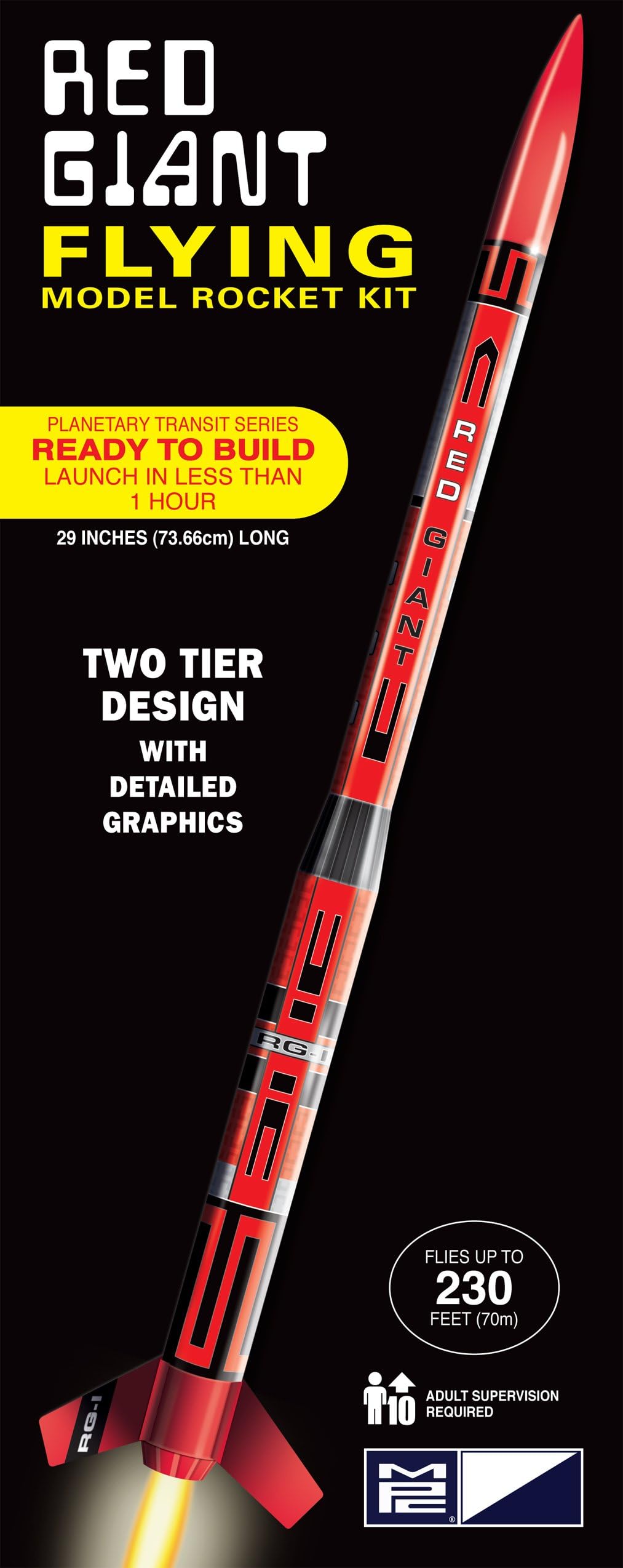 MPC Red Giant Flying Rocket Model Kit