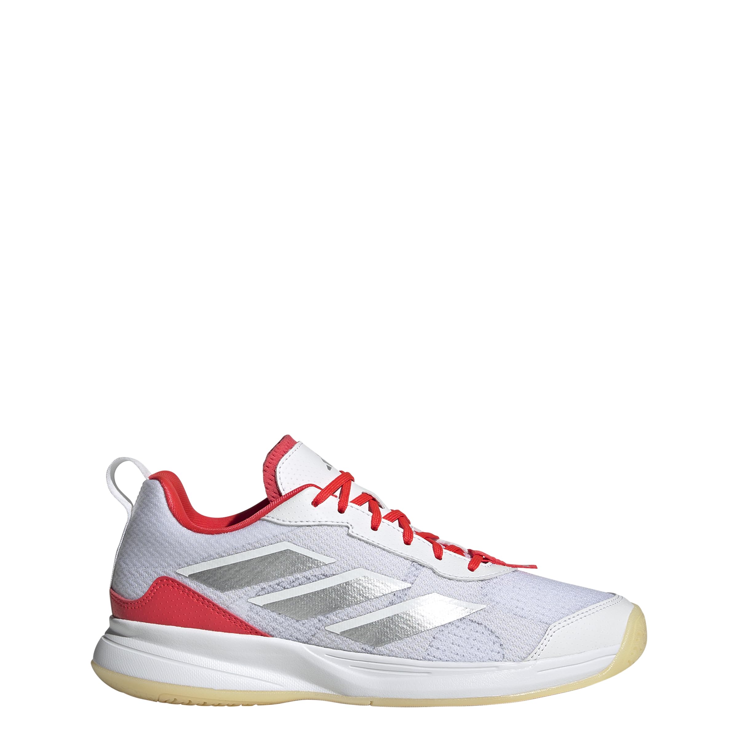adidas Avaflash tenisówki damskie, białe/srebrne metaliczne/czerwone Lucid, 36 EU, Biały, srebrny, metaliczny, czerwony (Lucid Red), 36 EU