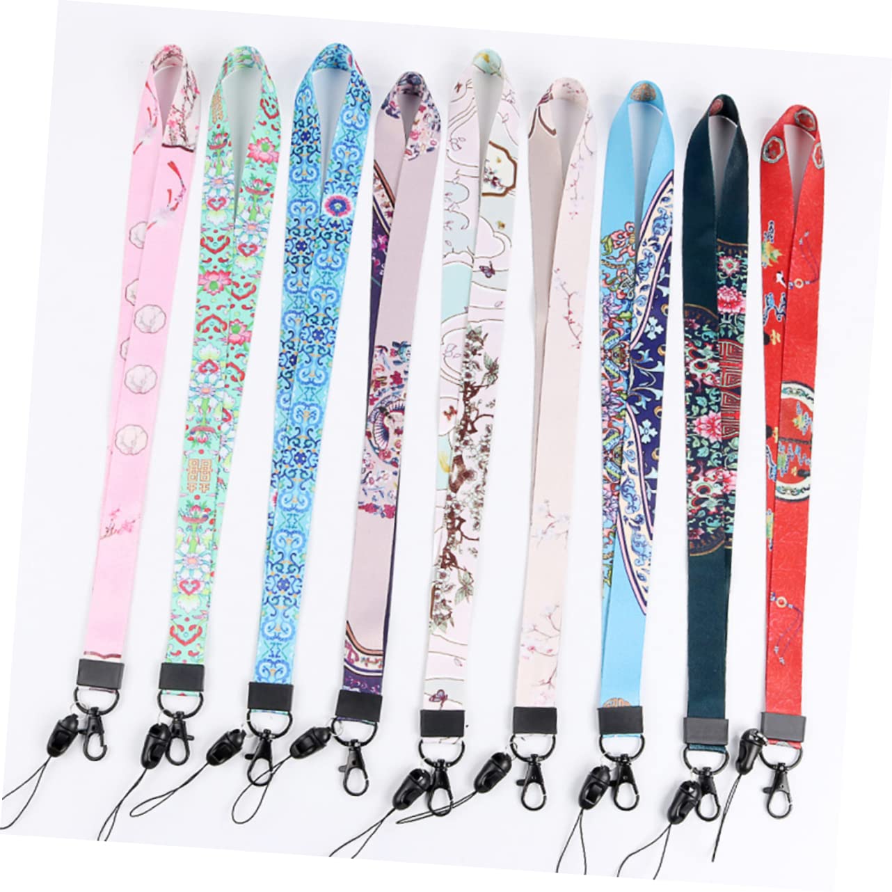 DOITOOL 18stücke Teiliges Retro Lanyard Halsband Für Schlüssel Und Handy Und Haltbarkeit Farben Zufällig Für Schule Büro Und